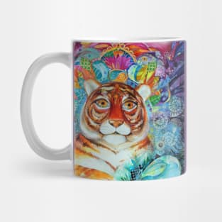 crazy tigre Mug